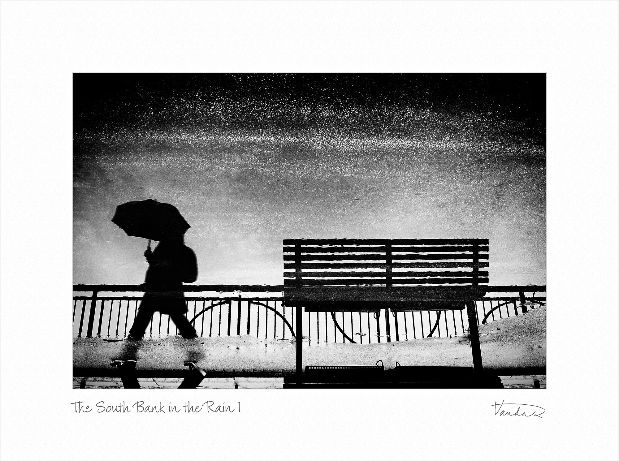 The South Bank in the Rain I