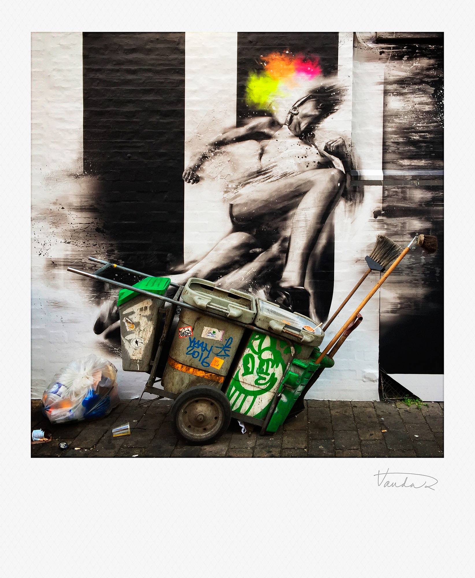 Street Art Meets Street Cleaner
