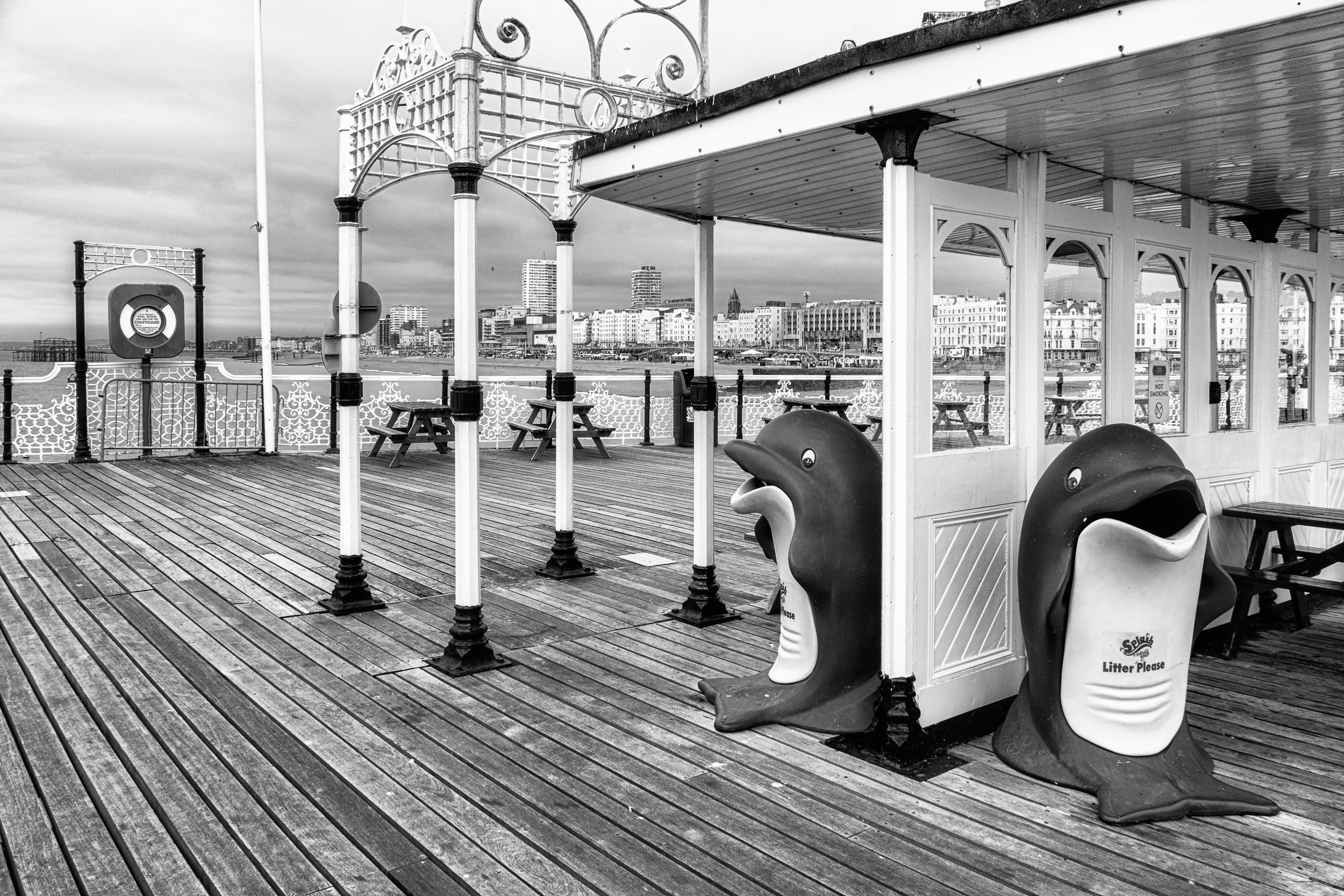 On Brighton Pier